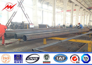 Poligon veya Konik Galvanizli Çelik Kutup Darbeye 1mm 30mm Kalınlık