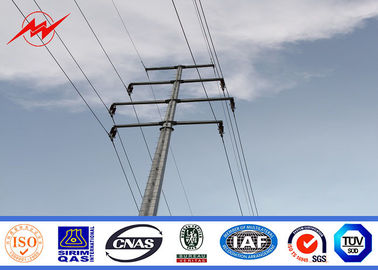 Çelik Direk Kulesi için 10m 12m İletim Hattı 133kv Elektrik Direği