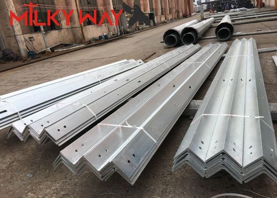 Güç iletim kuleleri için sıcak daldırılmış galvanizli açılı çelik