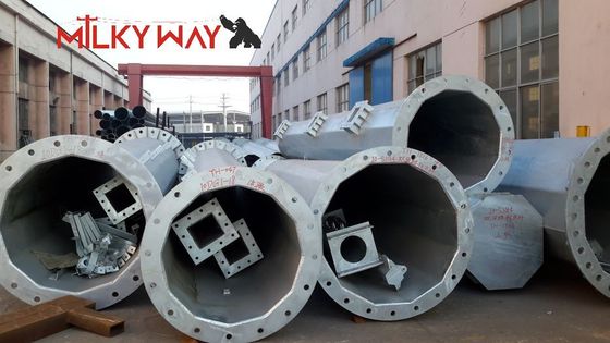 24m 32m Yükseklik Konik Elektrik Güç Kutbu Taban Tipi