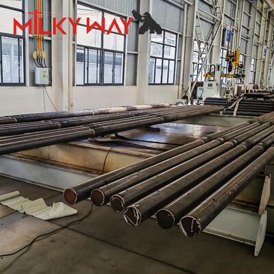 9 METRE BORU ŞEKLİ ÇELİK DİREKLER  GERGİ IRAK MERDİVEN ÇELİK DİREKLERİ