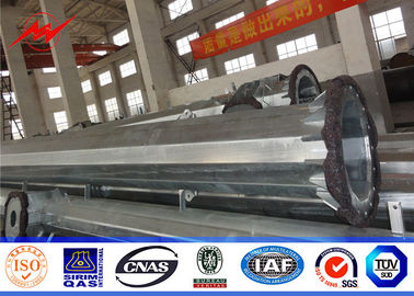 Metal Dağıtım Yardımcı Güç Direkleri 220KV Şanzıman Galvanizli Yüksek Gerilim