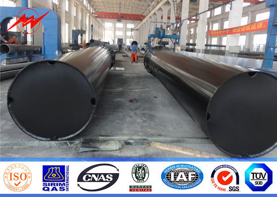 Havai Hat Çelik Kule için Çift Veya Tek Devre 16M 32M Çelik Güç Kutbu İletim