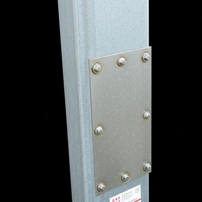 10-550kV iletim hatları için AWS D1.1 kaynak standardı ile yerleşik kurulum çelik güç direği