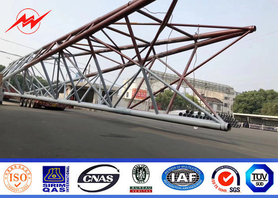 Haberleşme Telekomünikasyon Çelik Mono Kutup Telekom 86 Galvaniz Standartlı Üç Ayaklı Kule