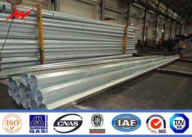 Dağıtım Hattı için 14 M 1250 Dan 16 Tarafı Konik Çelik Güç Kutbu