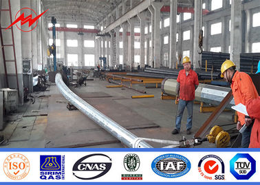 1-30mm Poligon Çelik Güç Kutbu Sıcak Daldırma Galvaniz 30 Yıl Warrenty
