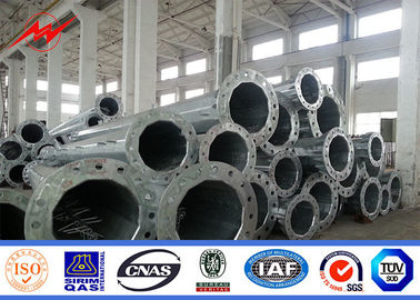 Tübüler Güç Yapısı Elektrik İletim Direkleri 500-2000Kg Çalışma Yükü