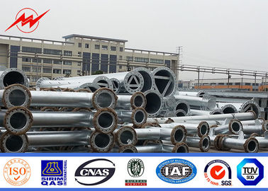Asya Standart Sıcak Daldırma Galvanizli Elektrik Güç Kutbu Gömülü Zemin Seviyesi