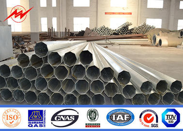 Dağıtım Hattı için Sekizgen Elektrik Güç Kutbu / Çelik İletim Pole