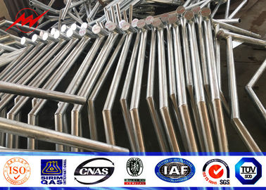 Ss400 Çelik Elektrik Direği 15m 450kg Rüzgar Önleyici 35m/s