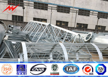 10MM Galvanizli Dağıtım Metal Uygulama direği 69kv Geleneksel Filipinler