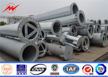 Q235 3m-30m Galvanizli Çelik Sokak Işığı Sütunları Sokak Işığı Sütunları Dekoratif