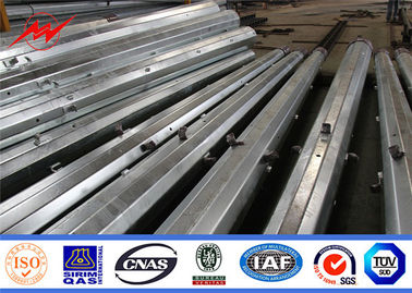 16M Yüksek Gerginlik Elektrik Galvanizli Çelik direği iletim hattı kule hizmet direği
