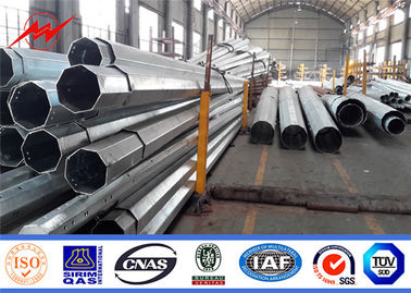 69KV Elektrikli Galvanizli Çelik Uygulama direği Güç iletme direği
