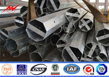 Q345 12m Yükseklik Çelik Elektrik Direği, Çelik Elektrik Direği Sıcak Daldırma Galvaniz