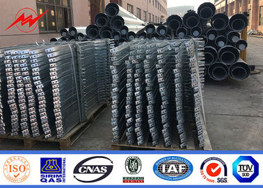 Astm A123 17 metre Çelik Elektrik Direği Sıcak Daldırma Galvaniz