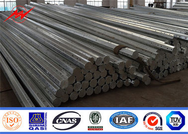 Konik Sekizgen CCTV Çelik Yardımcı Kutup Galvanizli Metal Boru Gücü