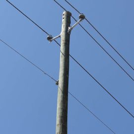 2.75 * 127 * 248 * 10670mm Gr, AWS D1.1 ile 345 Mpa HDG Çelik Elektrik Direği Tekel