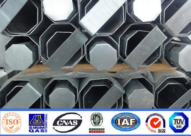 Dağıtım Hattı İçin Dayanıklı 15M 50KN Sekizgen Güç İletim Direkleri