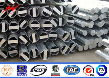 25FT 2.5mm Kalınlaşır Sıcak Daldırma Galvanizli Çelik Kutup Filipinler NEA Standardı