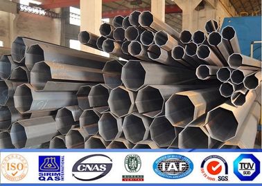Sekizgen 10m 18m Q235 Galvaniz Metal Direk
