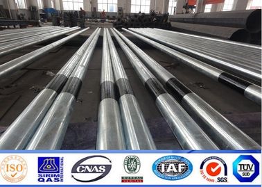 Yüksek Gerilim İletim Hattı Projesi İçin Sekizgen 69KV Elektrik Çelik Elektrik Direği