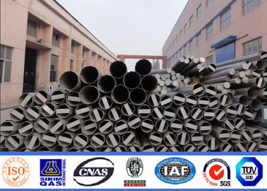 Güç Dağıtım Hattı Projesi için Galvanizli 12.2m Yüksek Çekme Elektrik Direği Projesi
