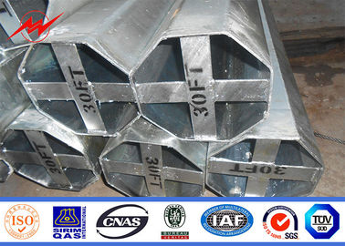 4000 Dan Elektrik İletim Direkleri Aksesuarlı Sıcak Daldırma Galvaniz