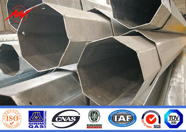 Sıcak Daldırma Galvanizli 60 Ft Uzunluk 70 Ft 90 Ft Metal Elektrik Direkleri Sınıf 65 ASTM A572