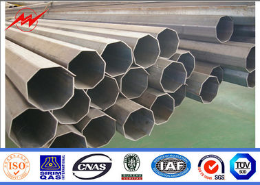 Sıcak Daldırma Galvanizli 60 Ft Uzunluk 70 Ft 90 Ft Metal Elektrik Direkleri Sınıf 65 ASTM A572