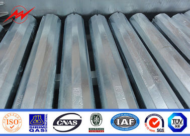 Elektrik Hattı için 9m 650 Dan Galvanizli Konik Borulu Çelik Direk
