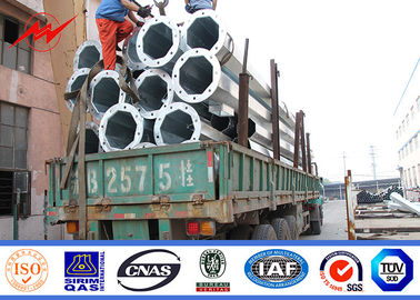 Özel Tasarım PLS ile Enerji İletim Hattı Çelik Elektrik Galvanizli Direkleri