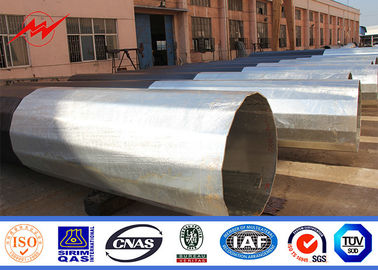 Özel Tasarım PLS ile Enerji İletim Hattı Çelik Elektrik Galvanizli Direkleri