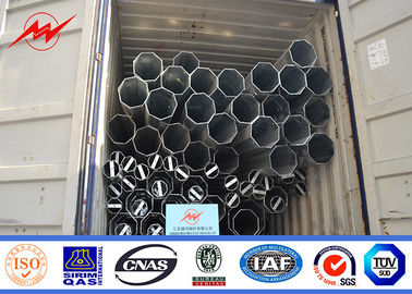 Elektrik Hattı için 9m 650 Dan Galvanizli Konik Borulu Çelik Direk