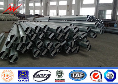 İletim ve Dağıtım İçin Sıcak Daldırma Galvanizli veya Boya Elektrik Direği