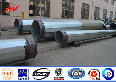 Bitümlü Konik Elektrik İletim Kutbu 35FT 3mm Kalın Sıcak Daldırma Galvanizli