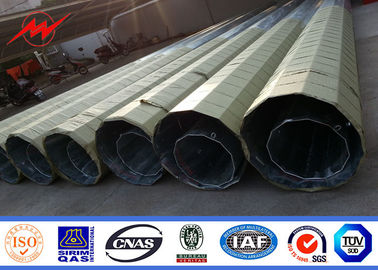 İletim Hattı Projesi İçin 11.8m 1600 Dan Metal Elektrik Direği