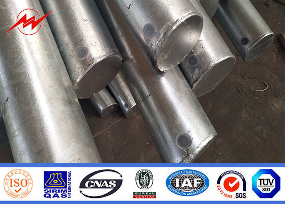 8.43m Hafif Yol Direği Sıcak Daldırma Karayolu Kullanımı İçin Galvanizli Çelik Direkleri
