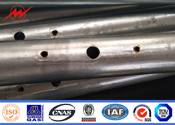 RAL Standart Renkli  ISO Onayı 5-20m Bent Sokak Aydınlatma Direkleri