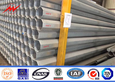 Havai Hat için Dağıtım Galvanizli Güç İletim Direkleri AWS D1.1