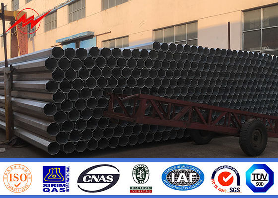 Filipinler’deki Overheadline Projesi İçin NAPORCOR Bitümen 11m Elektrik Direği