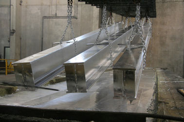 İletim Hattı İçin Galvanizli 100ft Koloniform Çelik Güç Direği