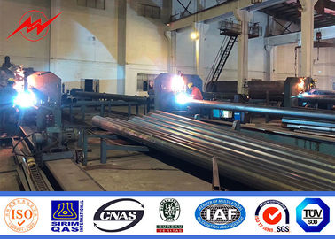 2.75 mm - 3 mm kalınlığında yüksek performans ile ISO 9m 10m galvanizli çelik direk