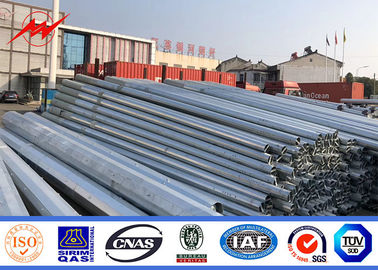 2.75 mm - 3 mm kalınlığında yüksek performans ile ISO 9m 10m galvanizli çelik direk