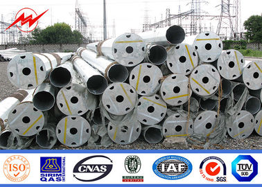 Q345 İletim için 80ft ve 90ft Yardımcı Güç Direkleri