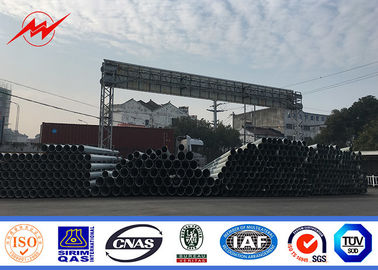 Q345 İletim için 80ft ve 90ft Yardımcı Güç Direkleri