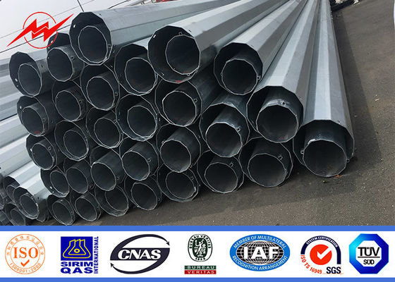 İletim Hattı Projesi İçin Yuvarlak 10kv ~ 550kv Güç Çelik Boru Direk