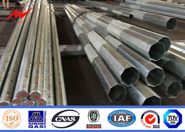 Galvaniz Elektrik 100ft Çelik Güç Direği Sınıf Bir Koruma Seviyesi