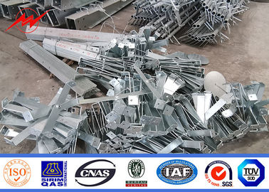 75FT 80FT NGCP E Tipi Galvanizli Metal Kutup, Nakil Hattı Direkleri